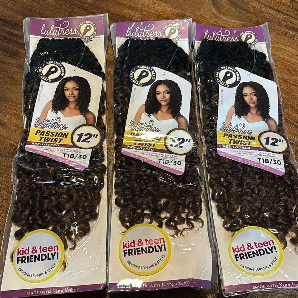 Sensationnel Crochet Braids Lulutress Passion Twist 12